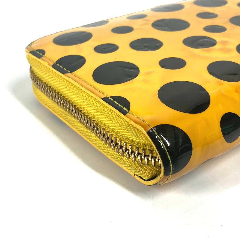 LOUIS VUITTON Yayoi Kusama Vernis Dot Infinity Zippy Wallet Long Round Zipper - Picture 6 of 8